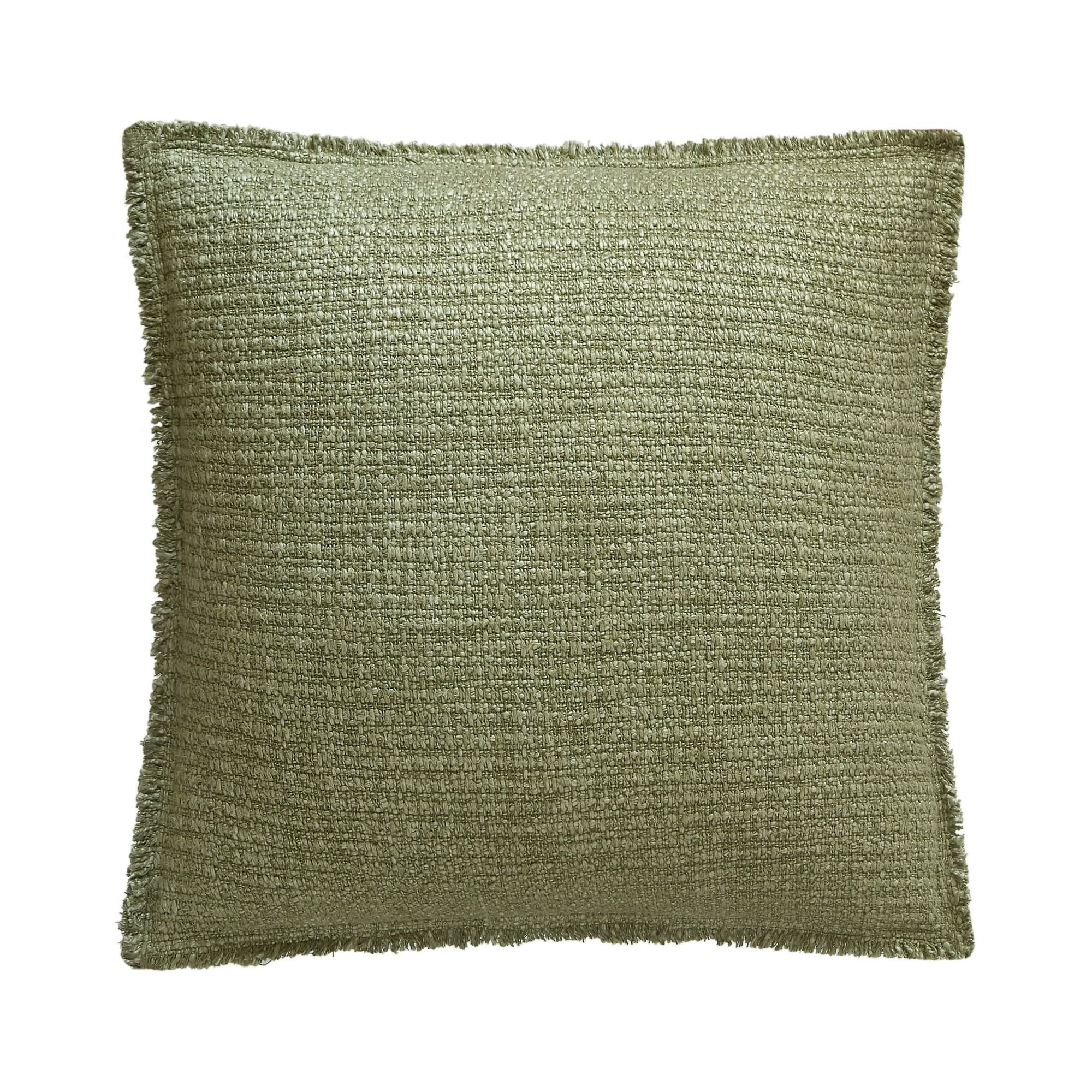 22" x 22" Dark Cilantro Sunny Decorative Pillow for Adults