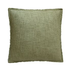 22" x 22" Dark Cilantro Sunny Decorative Pillow for Adults
