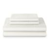 4-Piece 100% Cotton 400 Thread Count Vanilla Dream Performance Sheet Set, King
