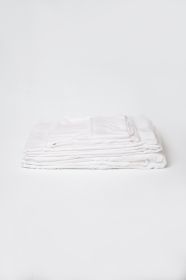 Omne Sleep 4-Piece White Bamboo Full Hypoallergenic Sheet Set