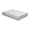 12-inch Queen Mattress Highly Breathable Quilted Cover Hybrid Mattress, White, Plush Foam Mattress in a Box, Luxury Comfort Mattress