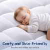 SOPAT Mattress Topper King Size Extra Thick Mattress Pad 8-21" Deep Pocket Soft Down Alternative Fill Mattress Protector Pillow Top Mattress Cover (78