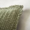 22" x 22" Dark Cilantro Sunny Decorative Pillow for Adults