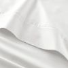 3-Piece 300 Thread Count Arctic White Cotton Sateen Bed Sheet Set, Twin