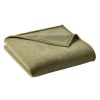 Wexford Super Soft Luxury Chenille Blanket , Full/Queen Size, Dark Cilantro