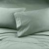 Cool Crisp 4-Piece 300 Thread Count Green River Cotton Percale Sheet Set, Queen