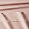 3-Piece 300 Thread Count Block Print Floral Soft Sea Cotton Sateen Bed Sheet Set, Twin