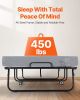 VEVOR Rollaway Bed, 38 in x 75 in Folding Bed with 5 in Mattress, Twin Size Foldable Bed with Sturdy Metal Frame & Memory Foam Mattress