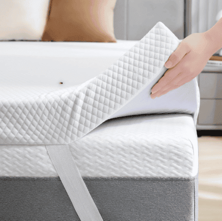 TEST Washable Cover With Skid-resistant Surface (Option: 4 inch queen)