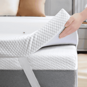 TEST Washable Cover With Skid-resistant Surface (Option: 4 inch queen)