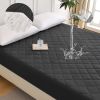Diamond Grid Ultrasonic Waterproof Mattress Protector, KING