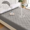 Diamond Grid Ultrasonic Waterproof Mattress Protector, KING