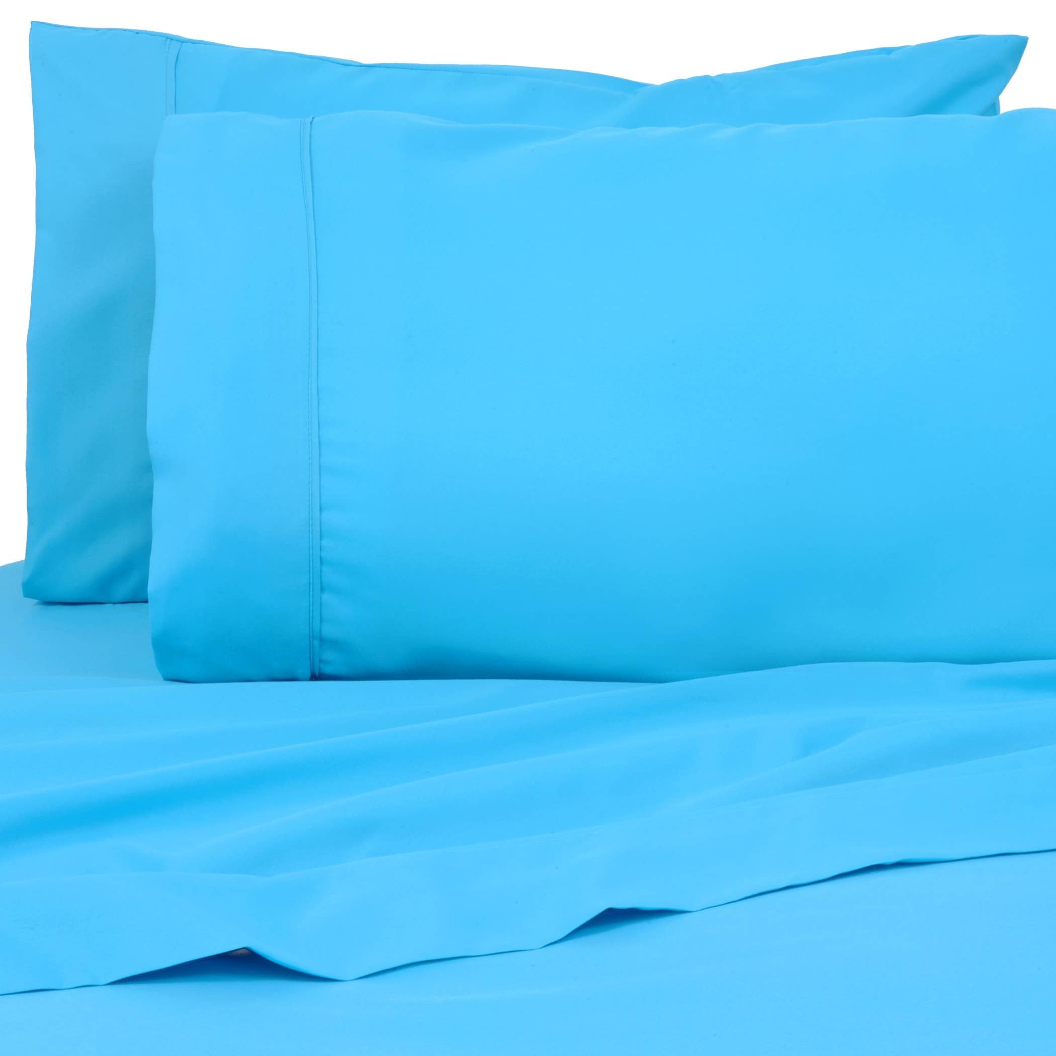 Bamboo 2000 Count Solid 6 Piece Sheet Set - Assorted (Color: Assorted, Bed Size: King)