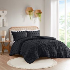Clip Jacquard Comforter Set(King/Cal King) (Color: as Pic)