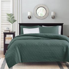 3 Piece Reversible Bedspread Set (Color: as Pic)