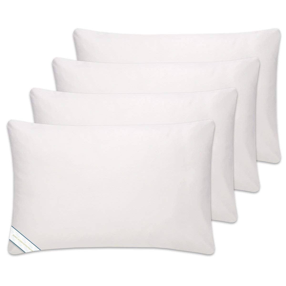 Beauty Sleep 2 Pack Down Alternative Pillow Set (size: King (Pack of 2))