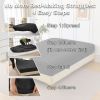 Diamond Grid Ultrasonic Waterproof Mattress Protector, twin